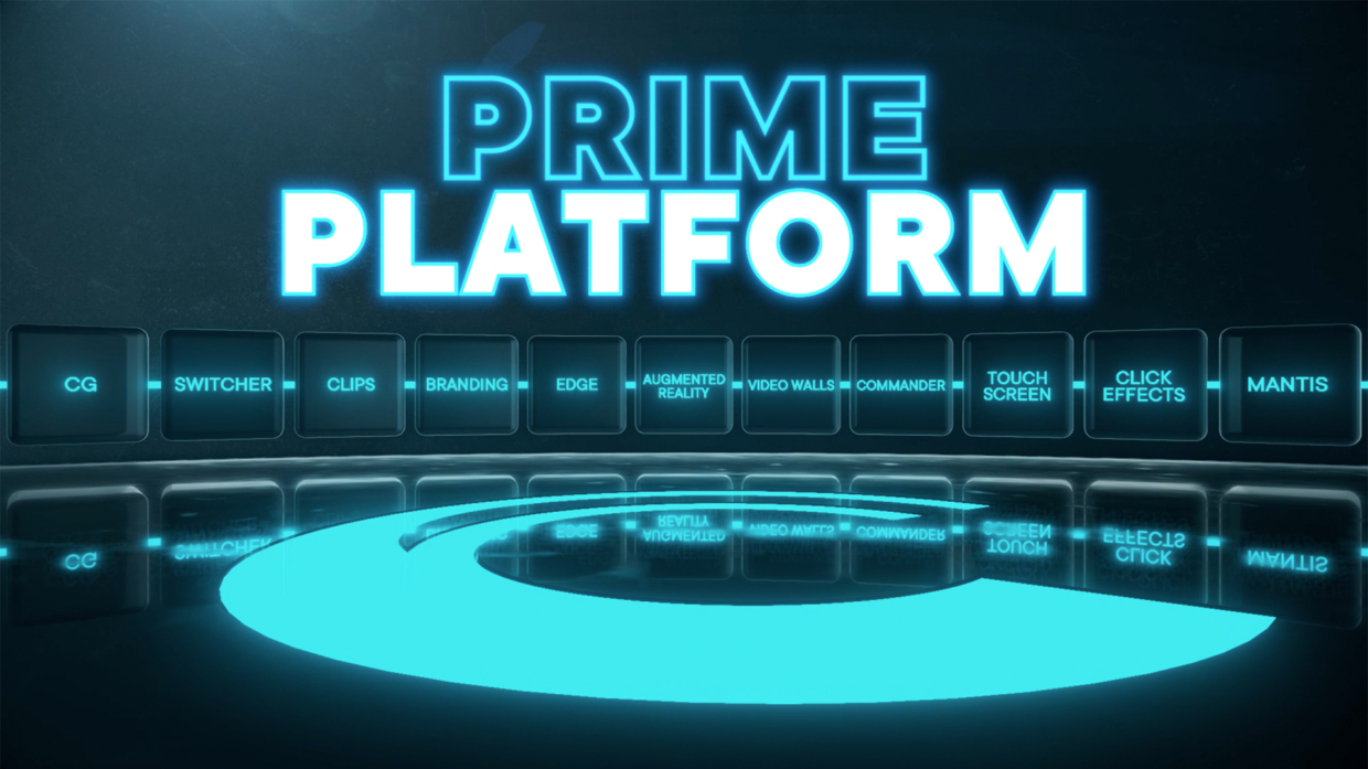 The extensive live production capability of the PRIME Platform
