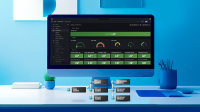 The CAMIO Monitoring interface with data on all the servers in a hub and spoke newsroom network.