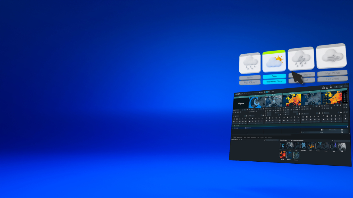 Chyron Graphics Chyron Weather™ - Weather Visualization Suite - Chyron