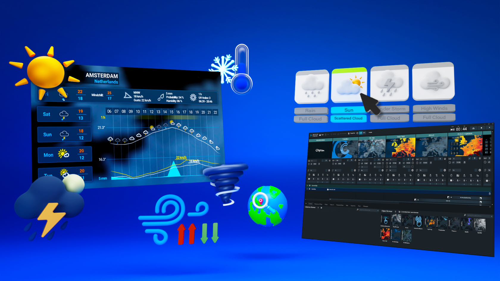 Weather Visualization Software Chyron Weather™ - Weather Visualization Suite - Chyron