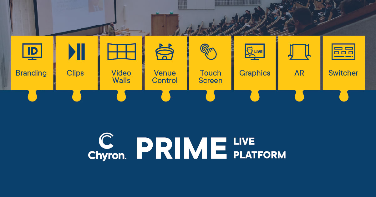 PRIME Live Platform can provide broadcast education students with a plethora of experience