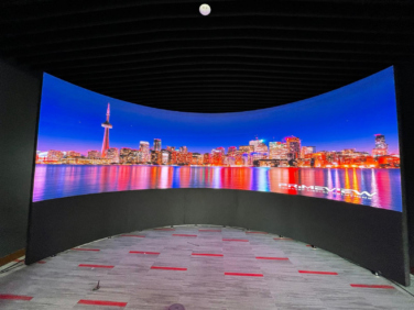 PRIME Live Platform drives an LED display at Primeview's new broadcast technology center