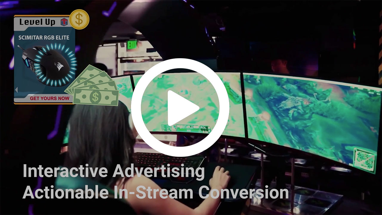 A sizzle reel showing interactive graphics for OTT, live streaming, websites, and mobile apps in action.