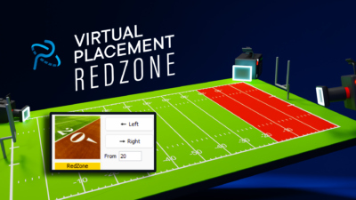 Virtual Placement's new Red Zone tool enhances American football sports broadcasting, bringing more the action on the field to your audiences.