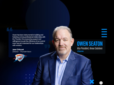 Owen Seaton Vice President Venue Solutions Chyron